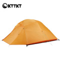 2,4 kg Orange Mountaineer Trekking Double Tente Toile